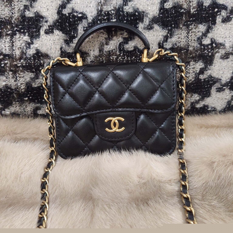 Ch*el cosmetic bags